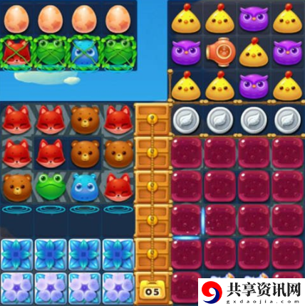 开心消消乐1718关怎么过-开心消消乐1718关三星攻略