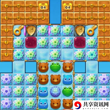 开心消消乐1724关怎么过-开心消消乐1724关三星攻略