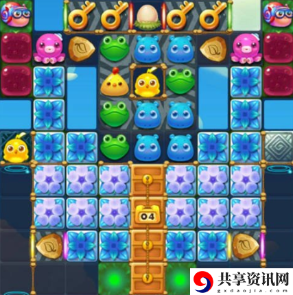 开心消消乐1720关怎么过-开心消消乐1720关三星攻略