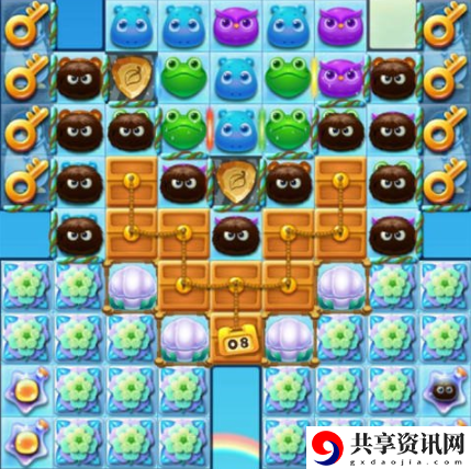 开心消消乐1719关怎么过-开心消消乐1719关三星攻略