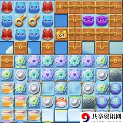 开心消消乐1716关怎么过-开心消消乐1716关三星攻略