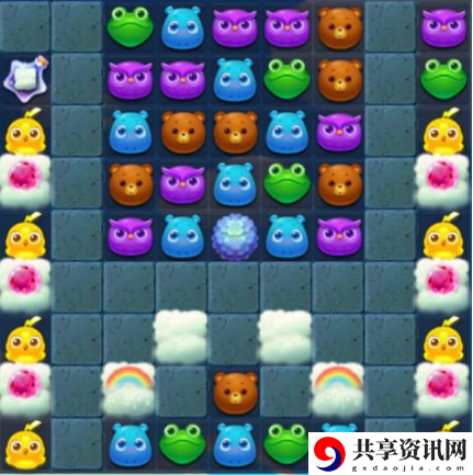 开心消消乐1638关怎么过-开心消消乐1638关三星攻略