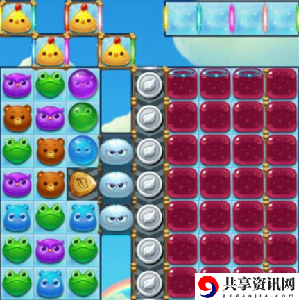 开心消消乐1636关怎么过-开心消消乐1636关三星攻略