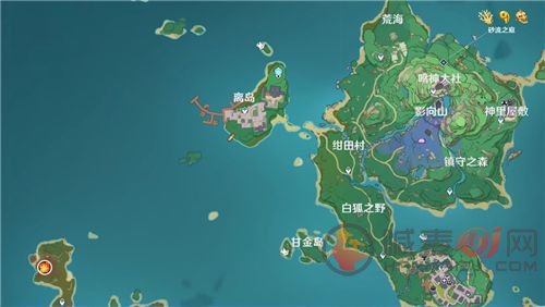 原神稻妻岛屿数量介绍 稻妻的岛屿位置一览