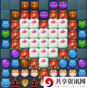 开心消消乐1492关怎么过-开心消消乐1492关三星攻略