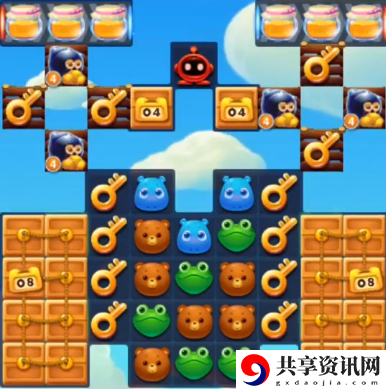 开心消消乐1487关怎么过-开心消消乐1487关三星攻略