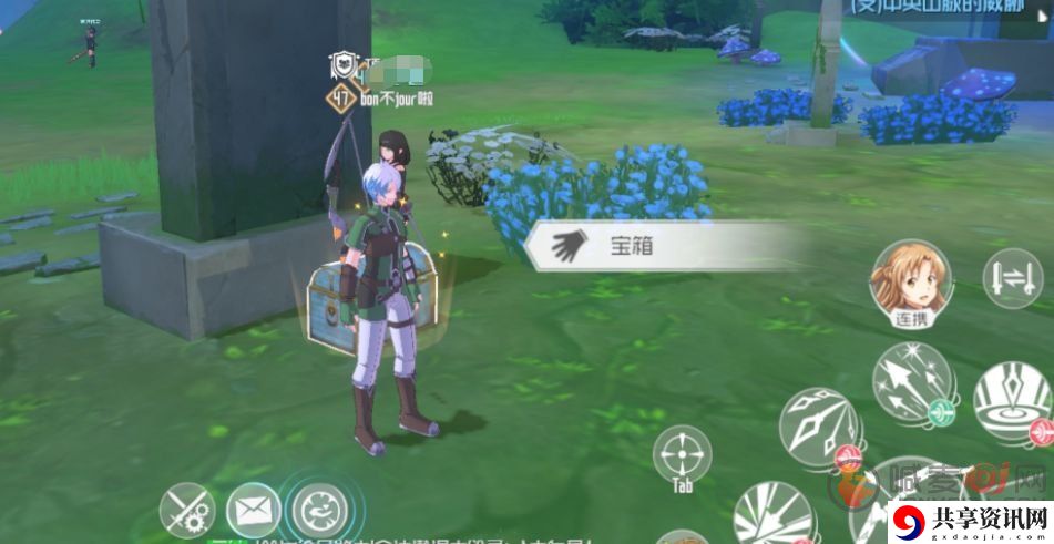 刀剑神域黑衣剑士王牌第四层位置 剑士王牌第四种的宝箱解密
