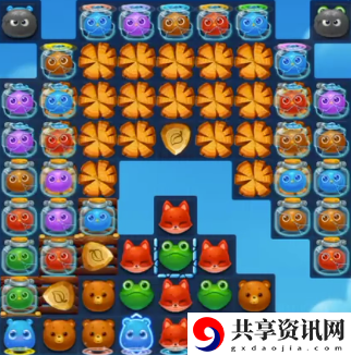 开心消消乐1114关怎么过-开心消消乐1114关三星攻略