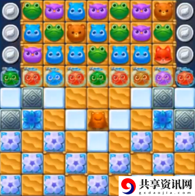 开心消消乐910关怎么过-开心消消乐910关三星攻略